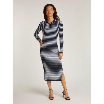 Polokleid von Tommy Jeans mit Streifenmuster