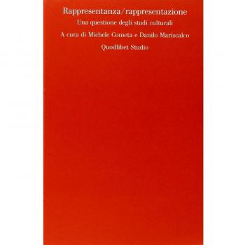 Rappresentanza-rappresentazione. Una questione degli studi culturali