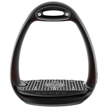 Selles Stirrups Élévées COMPOSITI 'Eole AirPro' – Noir, Pack Unité (TU)
