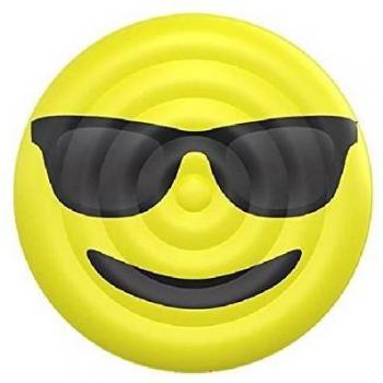 Bouée piscine emoji pour 2 adultes