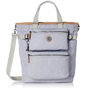 Kipling Laslo, Sac à main Femme, Bleu Rustique