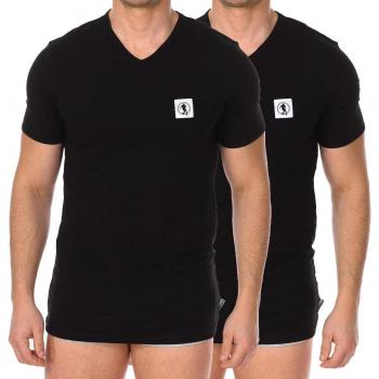 Confezione 2 magliette Bikkembergs Fashion Pupino Black S