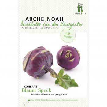 Arche Noah Organic Kohlrabi Blue Speck