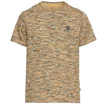 Mint L Herren T-Shirt mit Multiyarn Logo – Camel Active