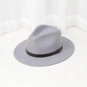 King Wheat Gray Wide Brim Fedora