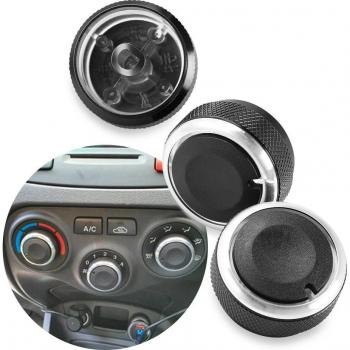 Air Conditioning Knob Set for Hyundai Accent (3pcs)