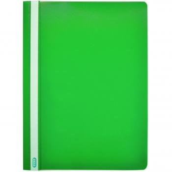 Elba Report File Clear Front Plastic Green Pack 50 400055031 19713HB