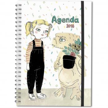 AGENDA ANUAL BOLSILLO MARÍA HESSE 2018