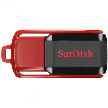 SanDisk Cruzer Switch 16GB USB Flash (Black/Red)