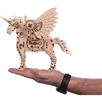 Maquette 3D Mobile Licorne en Bois