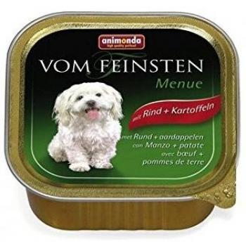 Animonda Vom Feinsten Adultos 22 x 150 g con vacuno y batata dulce