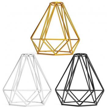 Vintage Metal Cage Pendant Lamp Shade