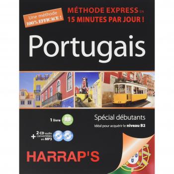 Harrap's méthode express Portugais 2 CD+livre