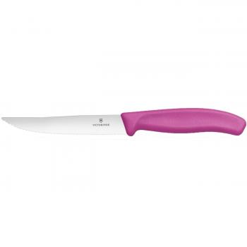 Cuchillo de pizza y bistec Victorinox Swiss Classic, modelo 6.7936.12L5, filo dentado súper afilado