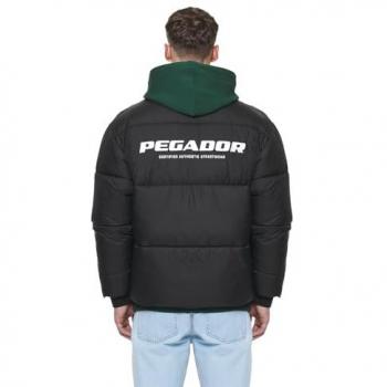 PEGADOR Picard Puffer – Einteiliges Logostickerei-Set