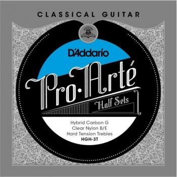 Pro‑Arte Hybrid Carbon G Classical Guitar HGH‑3T – D’Addario Half
