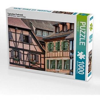 CALVENDO Puzzle Fachwerkarchitektur 1000 Teile Lege-Größe 64 x 48 cm Foto-Puzzle Bild von Thomas Bartruff