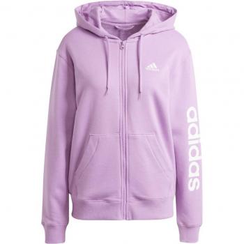 Tee adidas Linear Femmes – Coton terry rose
