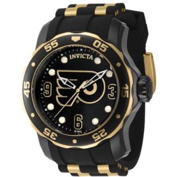 Invicta NHL 48mm Quartz Black for Men