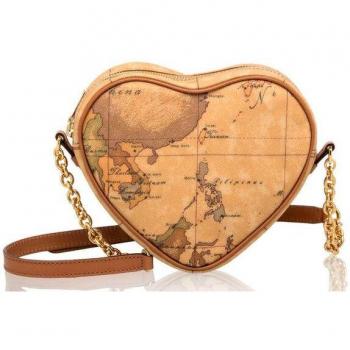 Alviero Martini Brown Geo Classic Mini Crossbody