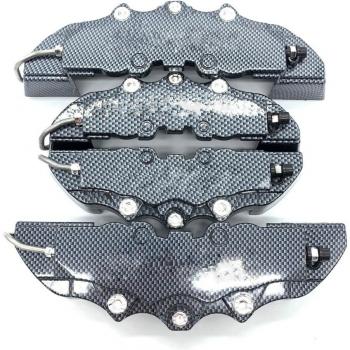 Tuning Monster 4PCS Gold Brake Caliper Covers for Medium and Small Sizes