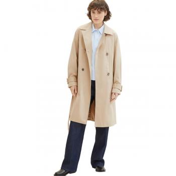 Tom Tailor Trenchcoat 1040488 Beige Modischer Schnitt XS