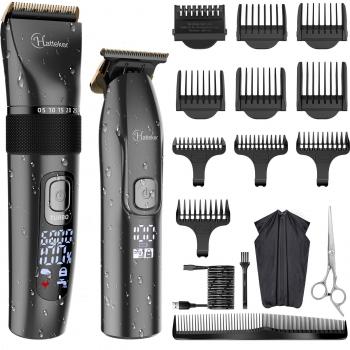 Hatteker recortadora de pelo y barba con accesorios 695L