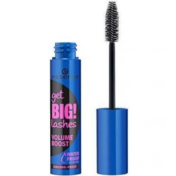 Essence Cosmetics Get Big Volume Boost Negro Waterproof Máscara de Pestañas