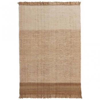 Urbanara Teppich Naya aus Jute und Wolle