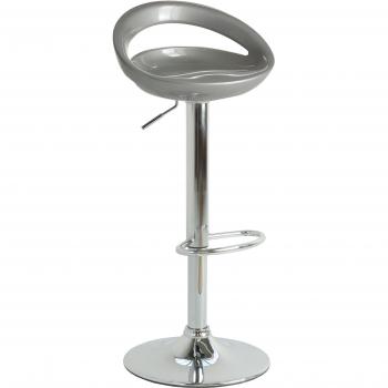 Sgabelli da bar in ABS Argentato – Set Wink Atlanta