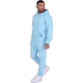 Hoodie Project X Paris mit gesticktem Logo in Blau