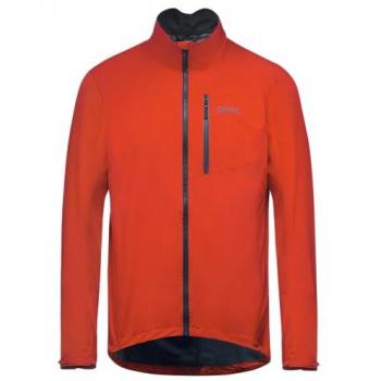 Chaqueta Impermeable Gore‑TEX Fireball Rojo Vivo