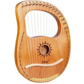 16-String Lyre Harp for Beginners