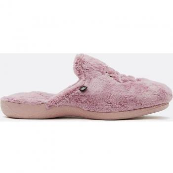 Cuplé Zapatillas de casa rosas para mujer