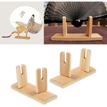 Antique Bamboo Fan Stand