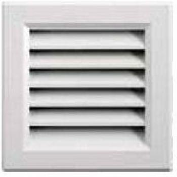 First Plast Grille PVC 140 mm encastrée