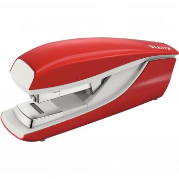 Flat Stapler 55230025, 40 Sheets, Red – NeXXt by Leitz