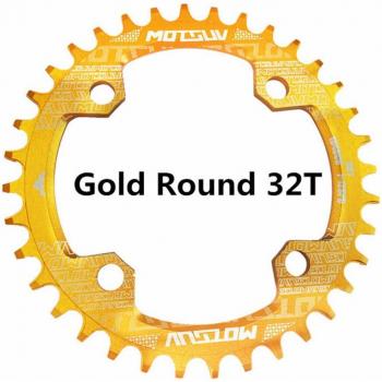 Cadena de Disco 38T 104BCD, Piezas Únicas MTB