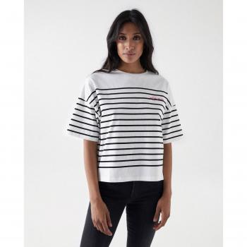 Camisa de Hombre con Estilo Salsa y Rayas
