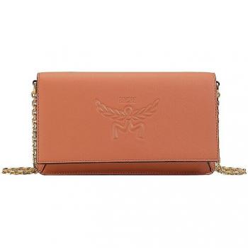 MCM Mini Bag Himmel Large Braun Damen Ledertasche