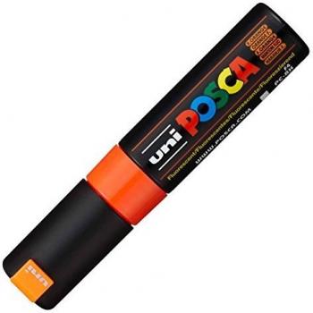 Uni-Ball Marcador Posca PC-8K Naranja Fluor