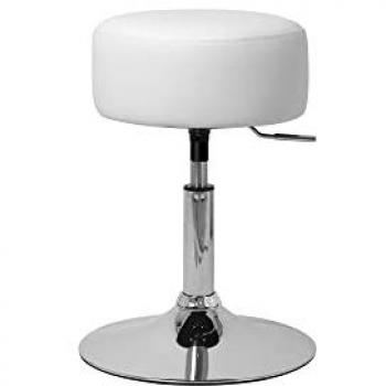 ML‑DESIGN Sgabello Girevole Ø33 cm, altezza 52‑65 cm, senza schienale, trucco multiuso