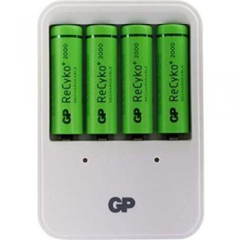 Cargador GP PowerBank 420 para Pilas AA
