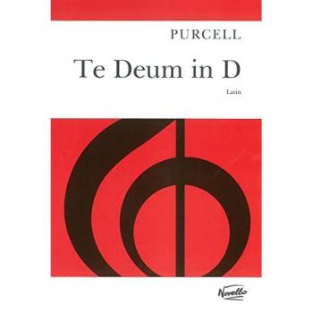 PURCELL
Te Deum In D