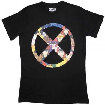 Marvel X-Men 97 X Badge Logo T‑Top – Size Large, Black