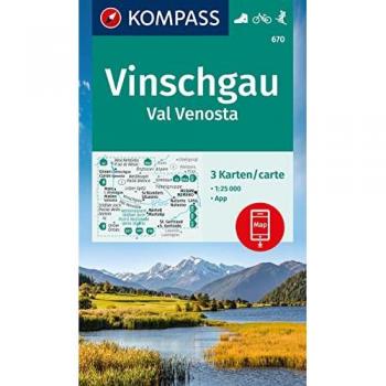VAL VENOSTA/VINSCHGAU, SET DI 3 CARTINE,