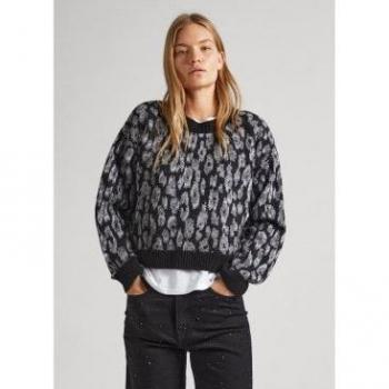 Women's Faiza Sweater Black by Pepe Jeans Size S