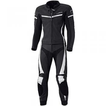 Held Spire Tuta moto donna in pelle due pezzi Nero Bianco 84