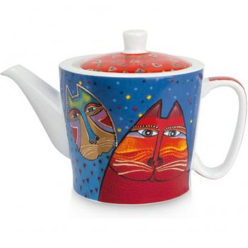 Laurel Burch 10x9cm Porcelain Teapot (Blue)