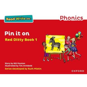 Read Write Inc. Phonics Pin It On Red Ditty Book 1 by Gill Munton